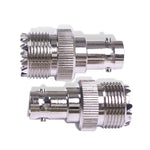 Đầu nối BNC Female Jack sang UHF PL-259 Female thẳng RF Coax Adapter, BNC Female sang UHF Female