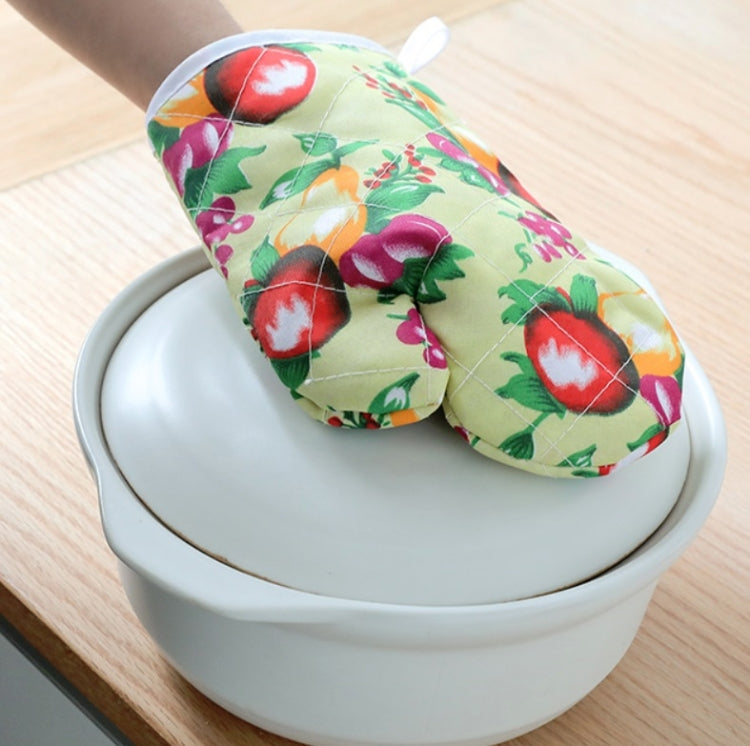 5 bộ găng tay cách nhiệt dày 2 trong 1 dùng lò vi sóng chịu nhiệt cao có lót nhung, 5 bộ