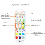 Dây đèn LED điều khiển âm thanh thông minh Bluetooth, chống nước 5050 RGB nhiều màu sắc, dải đèn LED với điều khiển từ xa 24 phím, 5M 150 đèn LED, 5M 300 đèn LED, 10M 300 đèn LED, 10M 600 đèn LED, 15M 450 đèn LED, 20M 360 đèn LED, 30M 540 đèn LED