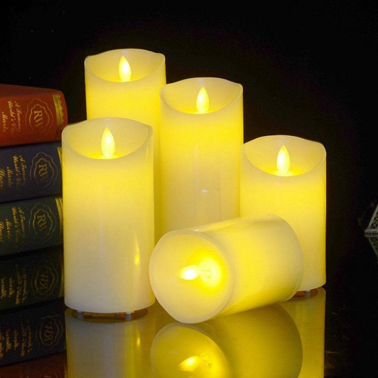 Bộ 3 cây nến điện tử LED trang trí sinh nhật đám cưới trong nhà, Có thể sạc lại, Kích thước:, Có thể sạc lại 7.5 x 10CM, Có thể sạc lại 7.5 x 12.5CM, Có thể sạc lại 7.5 x 15CM, Có thể sạc lại 7.5 x 17.5CM, Có thể sạc lại 7.5 x 20CM