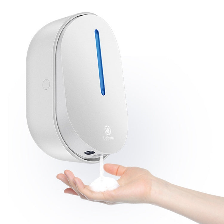 Bình xịt xà phòng bọt tự động cảm ứng gắn tường cho trẻ em Lebath, bình xịt USB gắn tường
