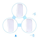 Bình xịt xà phòng bọt tự động cảm ứng gắn tường cho trẻ em Lebath, bình xịt USB gắn tường