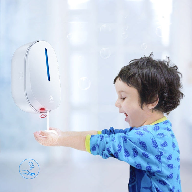 Bình xịt xà phòng bọt tự động cảm ứng gắn tường cho trẻ em Lebath, bình xịt USB gắn tường