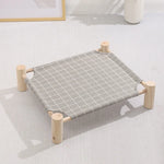 Giường thú cưng đa năng bốn mùa 47x52cm có thể tháo rời và giặt được, vịt vàng nhỏ, tam giác màu nhỏ, đáy gỗ xám nhỏ, đầu mèo trắng nhỏ, lạc đà alpaca gỗ nhỏ, đầu mèo xanh nhỏ, vuông hồng nhỏ