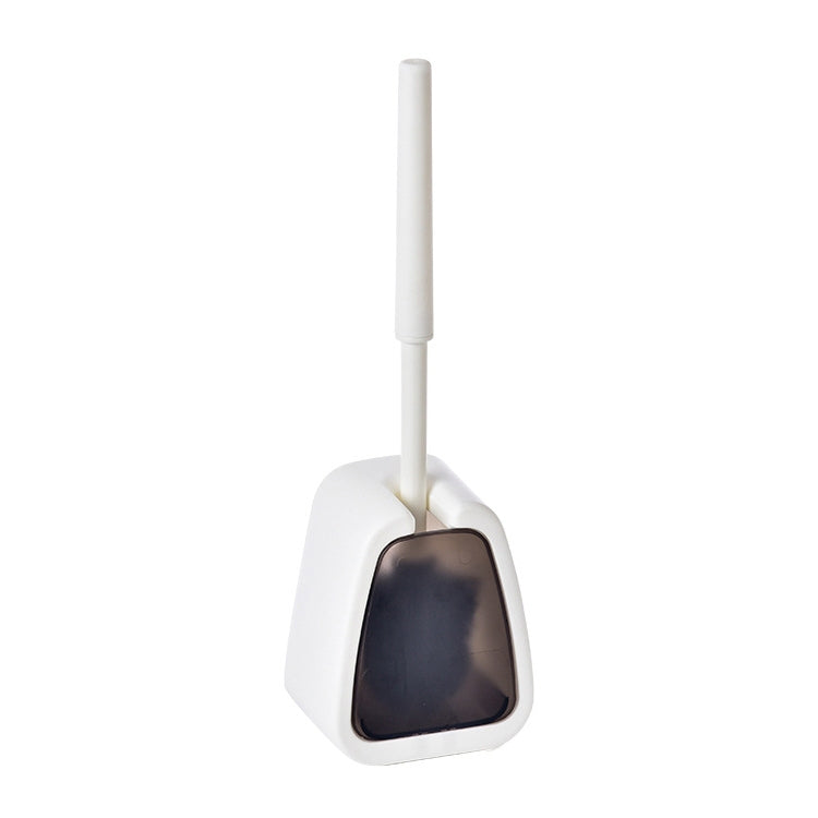 Bàn chải vệ sinh nhà vệ sinh gắn tường đơn giản không cần đục lỗ, màu trắng, đen