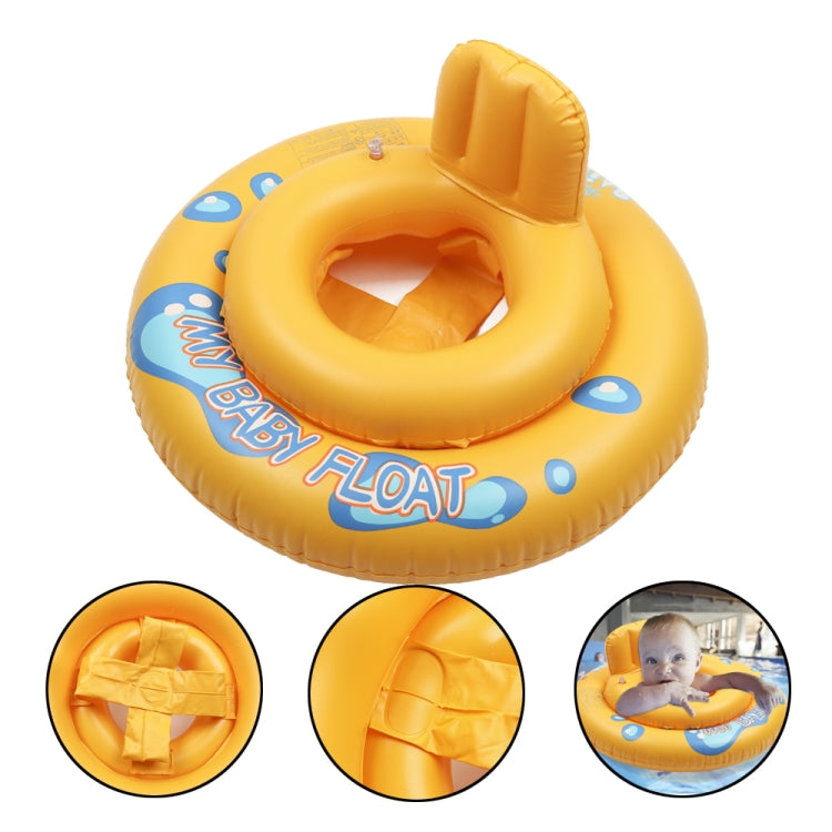 Ghế bơi chống ngược cho trẻ sơ sinh, vòng bơi bơm hơi cho bé, đường kính vòng trong: 36cm