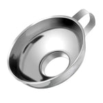 Phễu thực phẩm nhỏ đường kính lớn bằng thép không gỉ 304 cho nhà bếp gia đình, phễu thép