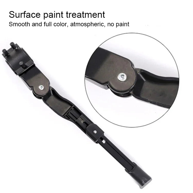 Xe đạp leo núi 26 inch hợp kim nhôm chân đỡ đơn giá đỡ bậc thang, giá đỗ xe, 26 inch màu đen