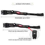 Xe đạp leo núi 26 inch hợp kim nhôm chân đỡ đơn giá đỡ bậc thang, giá đỗ xe, 26 inch màu đen