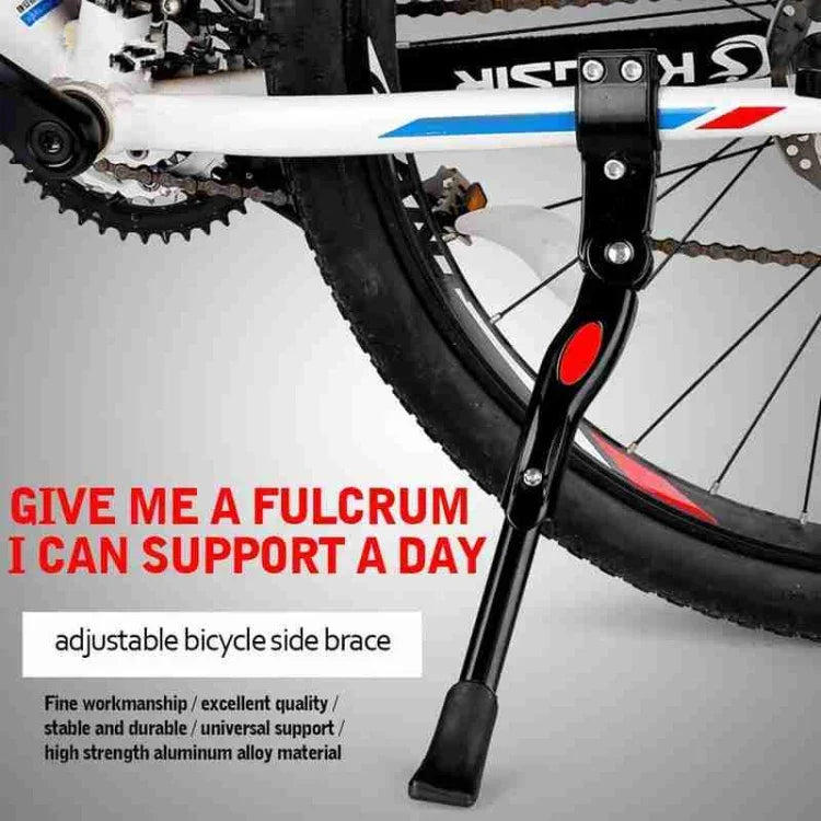 Xe đạp leo núi 26 inch hợp kim nhôm chân đỡ đơn giá đỡ bậc thang, giá đỗ xe, 26 inch màu đen