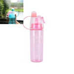 Bình xịt nước sáng tạo Bình thể thao di động có nắp Cốc nhựa làm đẹp giữ nước mùa hè, 600 ML, 400 ML