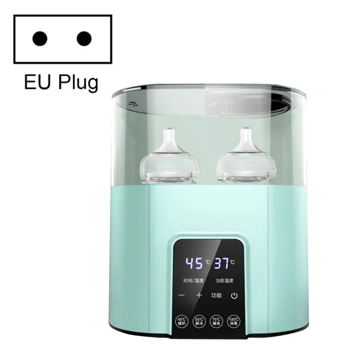 Máy hâm và tiệt trùng bình sữa 2 trong 1 NUBITE N20, thông số phích cắm: phích EU, phích US