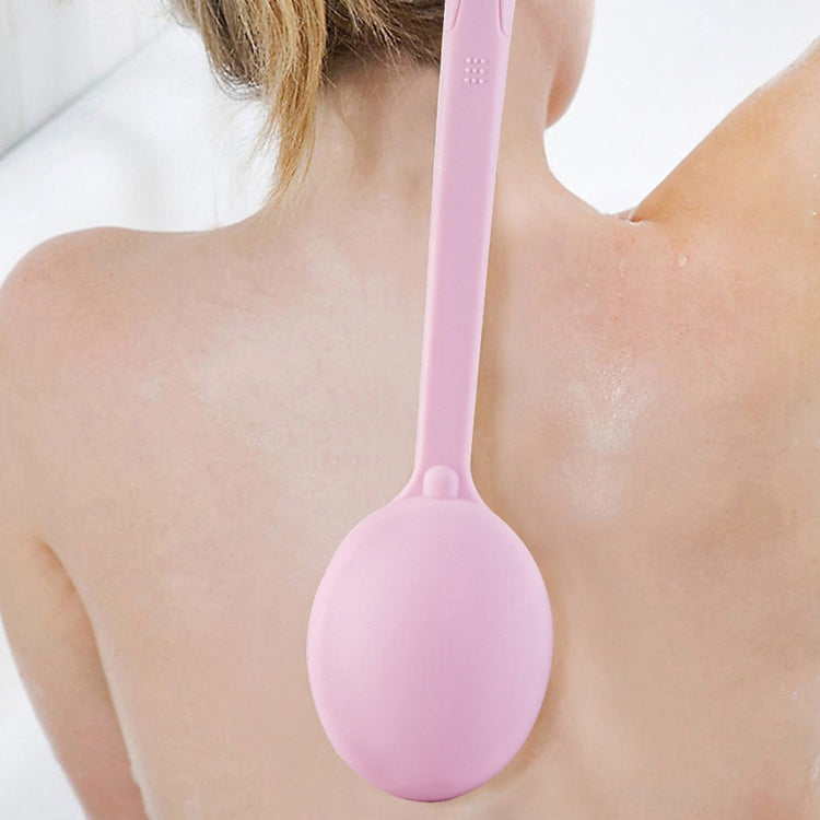 2 cái bàn chải tắm massage lưng đầu bàn chải nylon cán dài