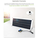 Tấm pin năng lượng mặt trời silicon đa tinh thể bán linh hoạt 18V 10W Waveshare, 24167