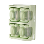 Plastic Seasoning Box Multi-purpose Combination Seasoning Rack Kitchen Supplies, One Grid, Two Grid, Three Grid, Four Grid