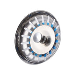 Nắp lọc bồn rửa bằng thép không gỉ 304, nắp lọc sáng bóng