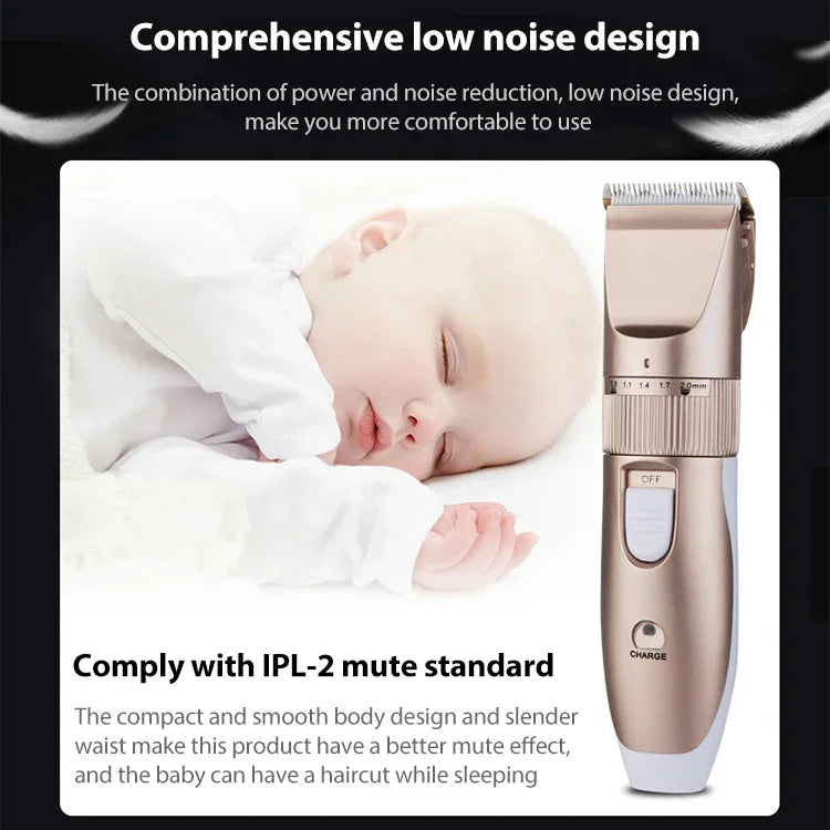 Tông đơ cắt tóc điện JIANDA X1, tông đơ điện sạc cho người lớn và trẻ em, cạo tóc điện cắm và dùng
