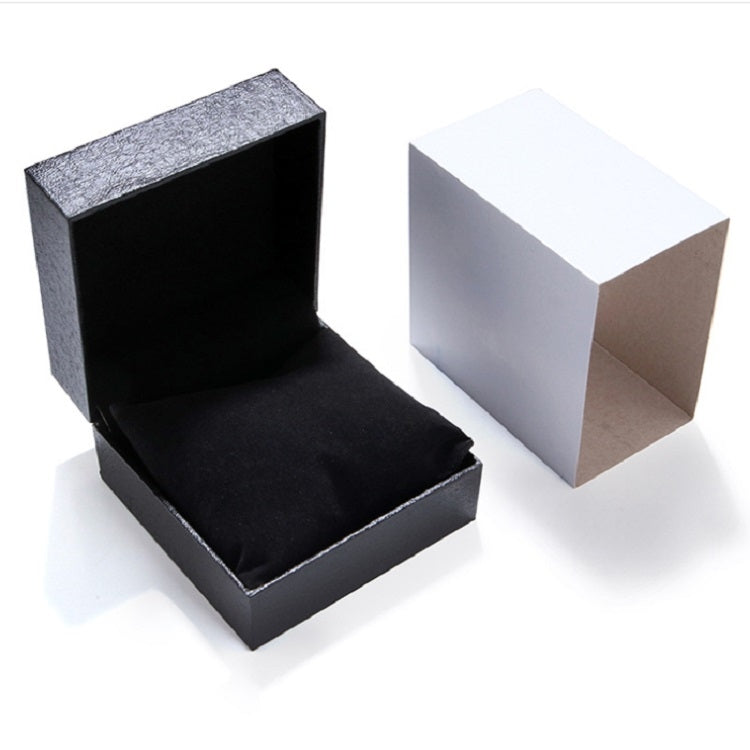Hộp đồng hồ da PU làm theo yêu cầu hộp đồng hồ gập cao cấp bao bì quà tặng trang sức, hộp nhựa trắng bên trong đỏ, hộp nhựa đen bên trong đen, hộp nhựa trắng bên trong đen