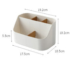 Hộp nhựa đa năng đơn giản để lưu trữ, hộp đựng rác trên bàn, hộp lưu trữ ngăn ký túc xá sinh viên, hộp đựng rác