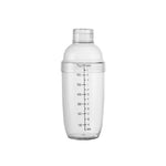Cốc lắc PC, cốc lắc có vạch chia, bình lắc, bình trà sữa, bình nước ép, 350ml trong suốt thường, 530ml trong suốt thường, 700ml trong suốt thường, 1000ml trong suốt thường, 350ml đen vạch đôi, 530ml đen vạch đôi
