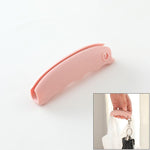 Tay cầm silicone chống trượt, tiết kiệm sức khi xách túi nhựa, màu hồng, xanh lá, xanh dương