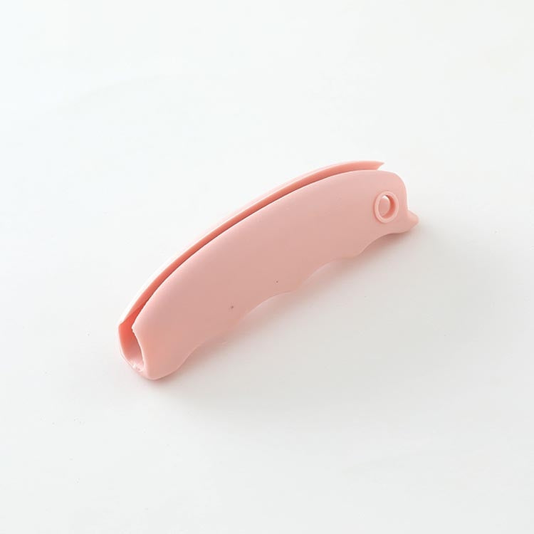 Tay cầm silicone chống trượt, tiết kiệm sức khi xách túi nhựa, màu hồng, xanh lá, xanh dương