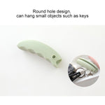 Tay cầm silicone chống trượt, tiết kiệm sức khi xách túi nhựa, màu hồng, xanh lá, xanh dương