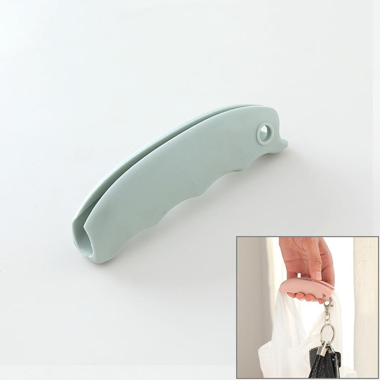 Tay cầm silicone chống trượt, tiết kiệm sức khi xách túi nhựa, màu hồng, xanh lá, xanh dương