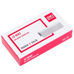 1000 cái / gói Deli 0012 bấm kim số 12 đa năng, kim bấm 24/6, kim bấm thường