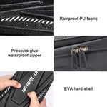 Túi cứng EVA WHEEL UP X5 cho xe cân bằng, túi trước xe scooter điện, túi trước xe đạp, túi tay cầm gập điện, X5-2L, X5-PLUS-3L