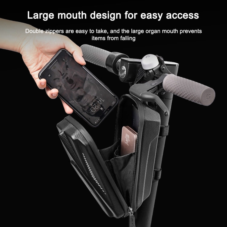 Túi cứng EVA WHEEL UP X5 cho xe cân bằng, túi trước xe scooter điện, túi trước xe đạp, túi tay cầm gập điện, X5-2L, X5-PLUS-3L