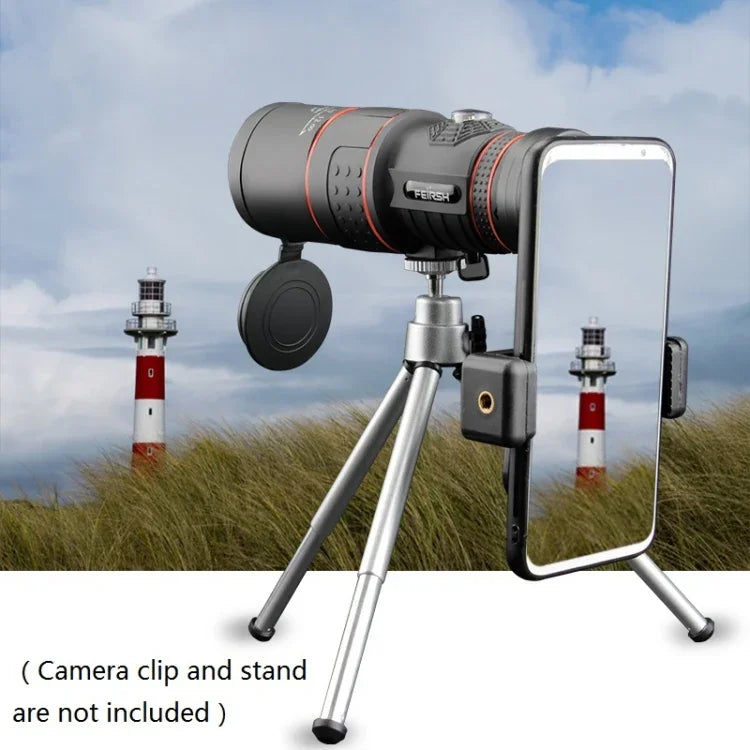 Ống nhòm đơn tầm nhìn ban đêm ánh sáng yếu HD 12x50 FEIRSH, ống nhòm camera điện thoại di động buổi hòa nhạc, T01 12x50