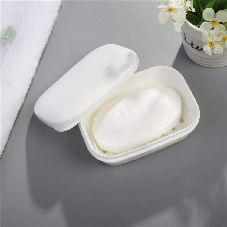 Hộp đựng xà phòng thoát nước nhà tắm bằng nhựa kín, Hộp đựng xà phòng