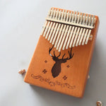 Đàn Kalimba 17 âm di động, đàn ngón tay, Gỗ gụ-Hươu cổ điển, Tre-Hươu cổ điển, Gỗ gụ-Thần Mặt Trời, Gỗ gụ-Sao sáu cánh, Gỗ gụ-Xanh (Hươu cổ điển), Gỗ thông-Hươu cổ điển, Trắng-Hươu cổ điển, Keo-Hươu cổ điển, Tre Nan-Thần Mặt Trời