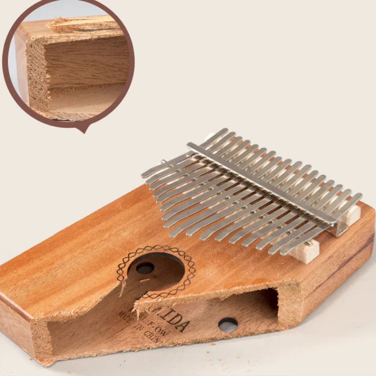 Đàn Kalimba 17 âm di động, đàn ngón tay, Gỗ gụ-Hươu cổ điển, Tre-Hươu cổ điển, Gỗ gụ-Thần Mặt Trời, Gỗ gụ-Sao sáu cánh, Gỗ gụ-Xanh (Hươu cổ điển), Gỗ thông-Hươu cổ điển, Trắng-Hươu cổ điển, Keo-Hươu cổ điển, Tre Nan-Thần Mặt Trời