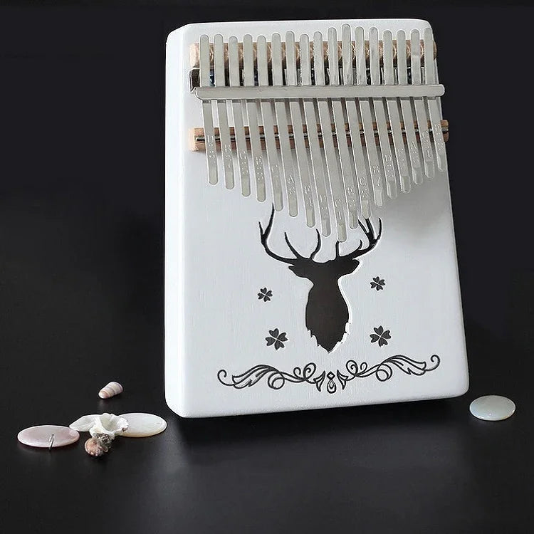 Đàn Kalimba 17 âm di động, đàn ngón tay, Gỗ gụ-Hươu cổ điển, Tre-Hươu cổ điển, Gỗ gụ-Thần Mặt Trời, Gỗ gụ-Sao sáu cánh, Gỗ gụ-Xanh (Hươu cổ điển), Gỗ thông-Hươu cổ điển, Trắng-Hươu cổ điển, Keo-Hươu cổ điển, Tre Nan-Thần Mặt Trời