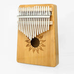 Đàn Kalimba 17 âm di động, đàn ngón tay, Gỗ gụ-Hươu cổ điển, Tre-Hươu cổ điển, Gỗ gụ-Thần Mặt Trời, Gỗ gụ-Sao sáu cánh, Gỗ gụ-Xanh (Hươu cổ điển), Gỗ thông-Hươu cổ điển, Trắng-Hươu cổ điển, Keo-Hươu cổ điển, Tre Nan-Thần Mặt Trời