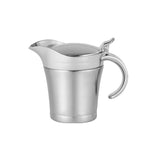 Cốc Sốt Thép Không Gỉ 304 Dùng Đựng Sốt Bít Tết Sốt Cà Chua, Bình Đựng Sốt Cách Nhiệt Đôi, Dung Tích: 450ml, Cốc Sốt Thép Không Gỉ