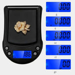 Cân bỏ túi chính xác cho trang sức vàng bạc, Thông số: 200g/0.01g, 200g/0.01g : Không pin