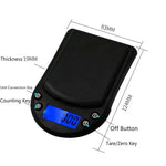 Cân bỏ túi chính xác cho trang sức vàng bạc, Thông số: 200g/0.01g, 200g/0.01g : Không pin
