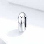 Phụ kiện vòng tay DIY hạt đơn giản bạc 925 Sterling, SCC1450