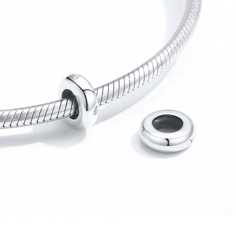 Phụ kiện vòng tay DIY hạt đơn giản bạc 925 Sterling, SCC1450