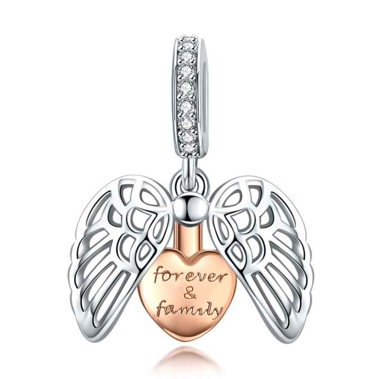 Mặt dây chuyền bạc Sterling 925 mở được mãi mãi trang sức nhà phụ kiện vòng tay tự làm, SCC1299