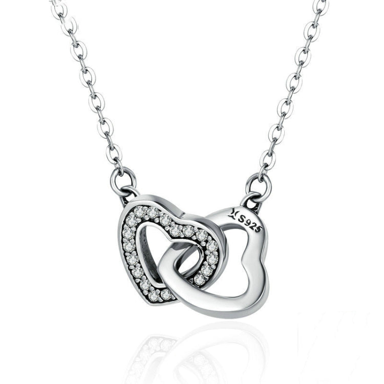 Dây chuyền nữ bạc sterling S925 Love, SCN181, SCN181 (Vàng)