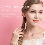 Dây chuyền nữ bạc sterling S925 Love, SCN181, SCN181 (Vàng)