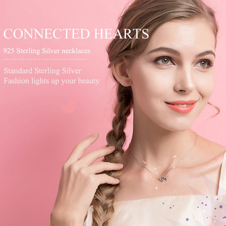 Dây chuyền nữ bạc sterling S925 Love, SCN181, SCN181 (Vàng)