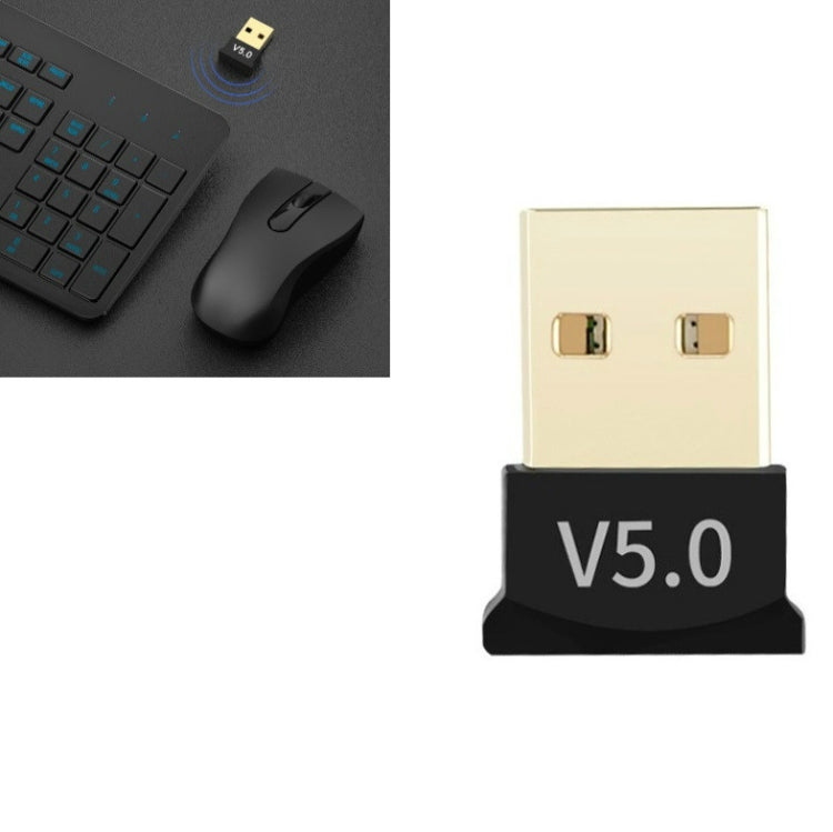 Bộ 3 adapter Bluetooth V5.0 cho máy tính xách tay, bàn phím USB, bộ thu âm thanh