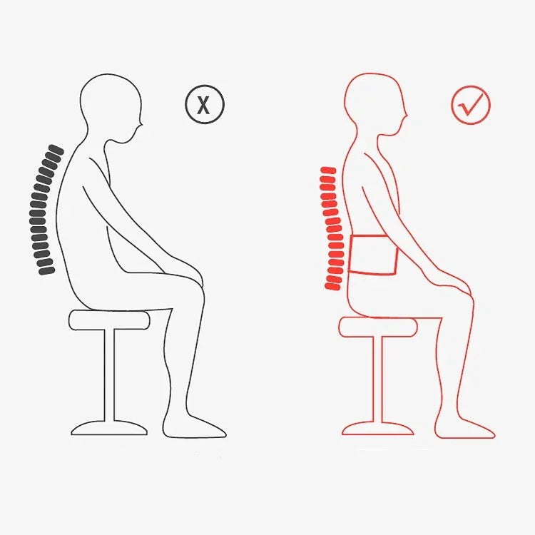 Đai lưng y tế có tấm thép hỗ trợ, ấm và thoáng khí, S, M, L, XL, XXL