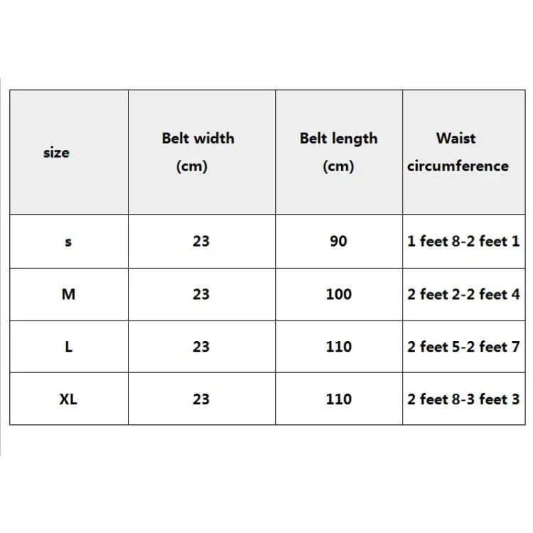 Đai lưng y tế có tấm thép hỗ trợ, ấm và thoáng khí, S, M, L, XL, XXL