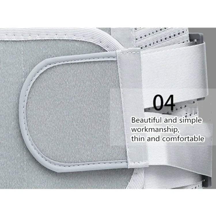 Đai lưng y tế có tấm thép hỗ trợ, ấm và thoáng khí, S, M, L, XL, XXL